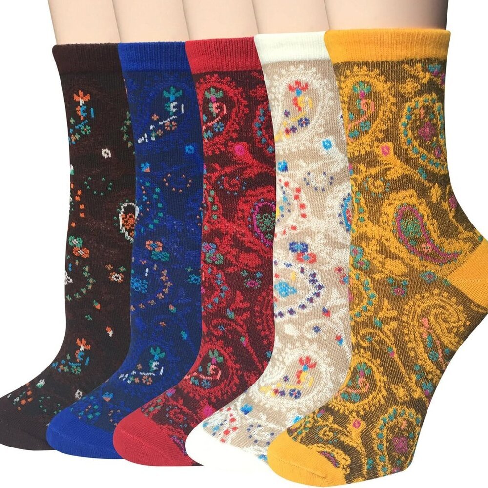 Womens Funny Socks Cozy Cute Printed Patterned Fun Sock Novelty Cat Dog Socks fo